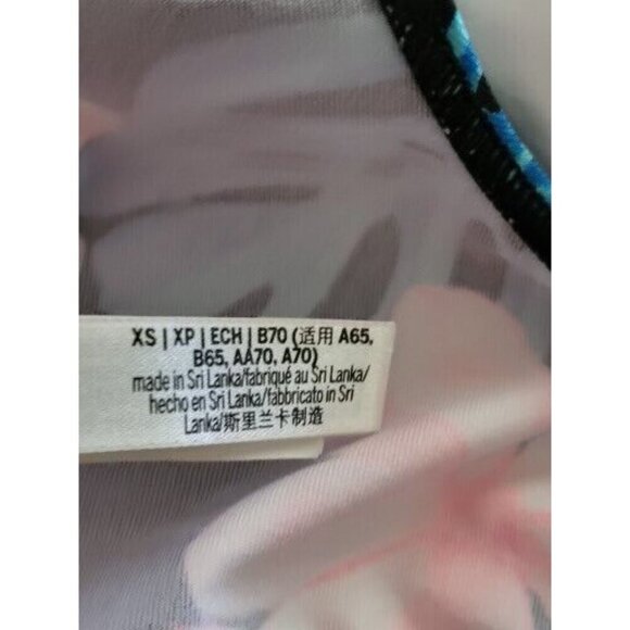 Victoria's Secret Pink ULTIMATE unluned floral multicolor Sport Bra X-SMALL XS - Picture 7 of 7